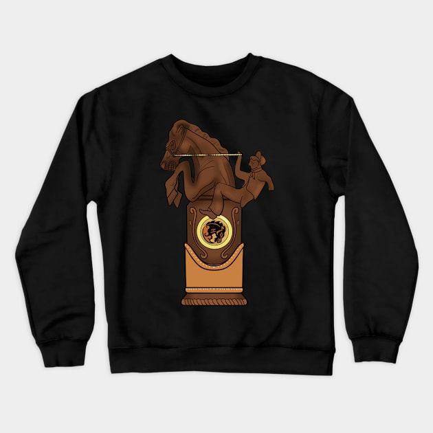 Bucking Bronco Vigor Crewneck Sweatshirt by maplefoot